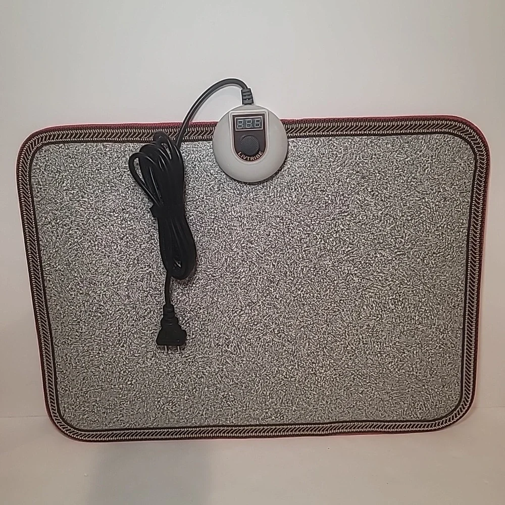 Electric Heated Pad - AC 110V, 7 Temp Settings, Heated Foot Warmer Pad